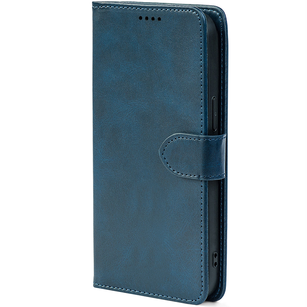 Чохол-книжка для Samsung Galaxy A17 Crazy Horse Classic Dark Blue (Front)