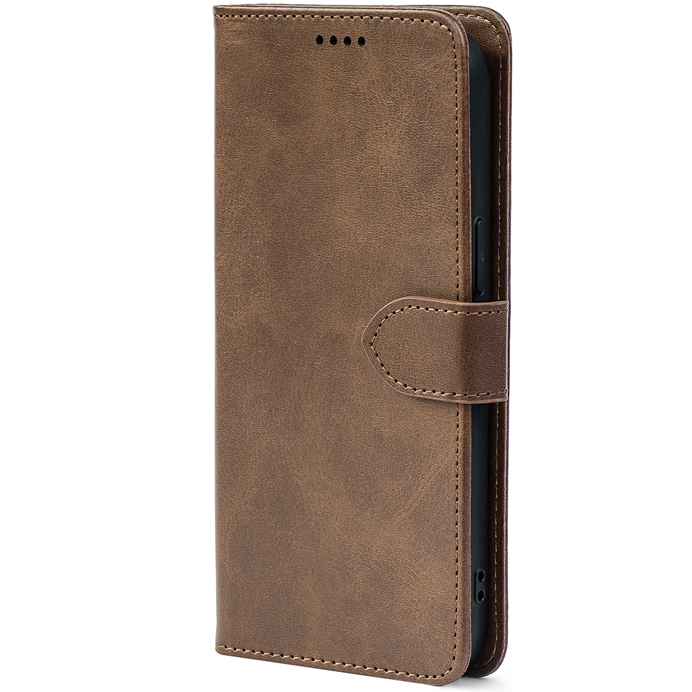Чохол-книжка для Samsung Galaxy A17 Crazy Horse Classic Brown (Front)