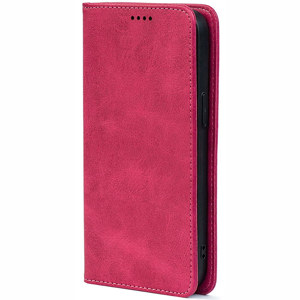Чохол-книжка для Samsung Galaxy A16 Crazy Horse Classic Magenta (Strong)
