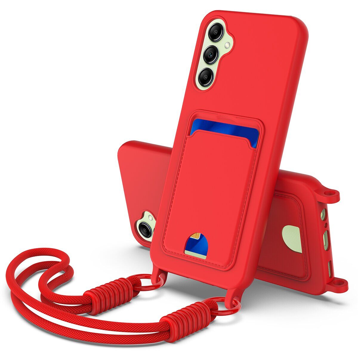 Чохол Reframe Silicone Holder для Samsung Galaxy A16 (A165) - Red
